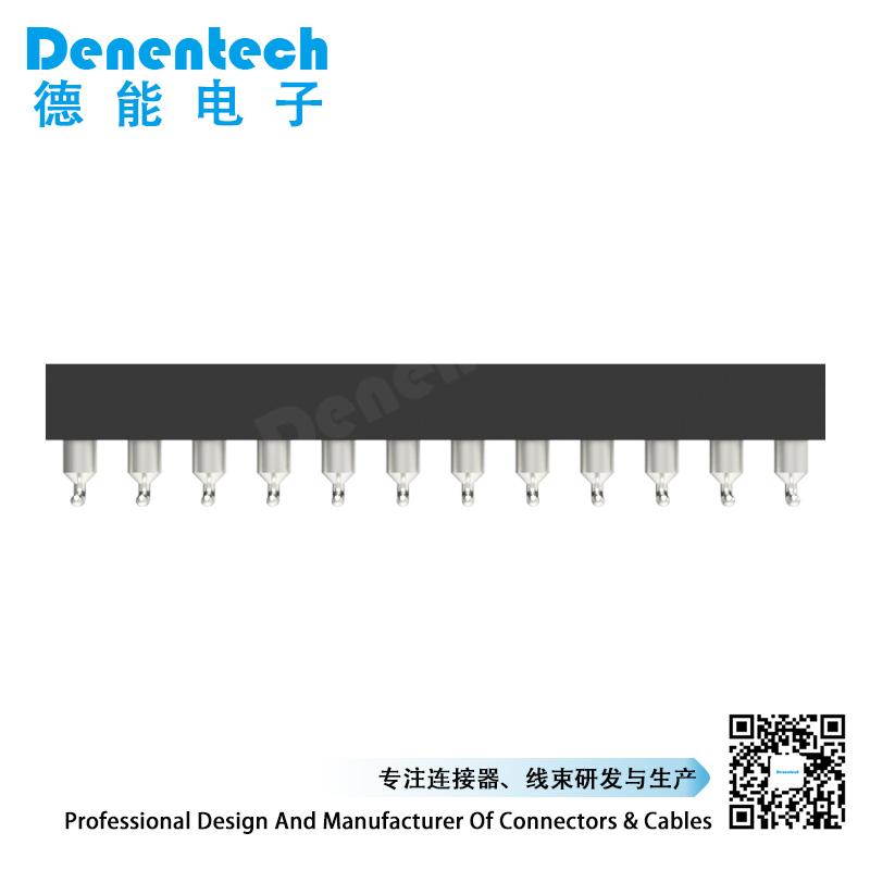 Denentech factory directly supply 2.54MM machined IC socket dual row straight SMT IC connector 